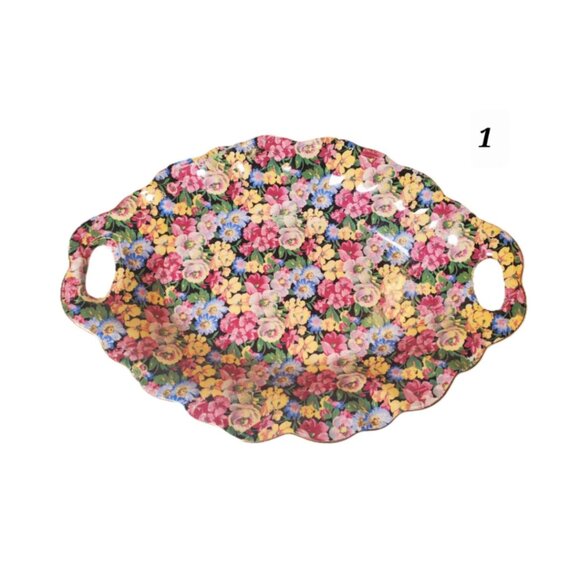 Vintage Staffordshire Old Foley “Florita” Chintz Pottery – James Kent England - Picture 3 of 10